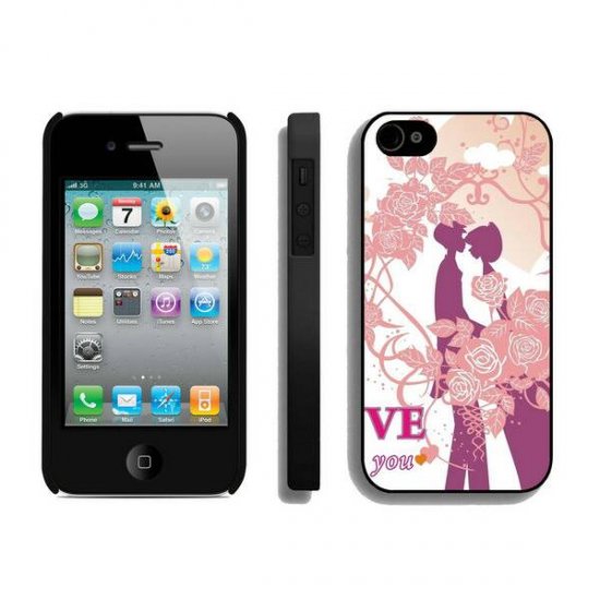 Valentine Kiss iPhone 4 4S Cases BVX - Click Image to Close